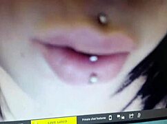 sexy ssbbw pierced on webcam feels aroused and confident