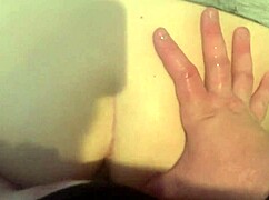 Chubby blonde nurse with big white ass gets harsh anal punishment at home