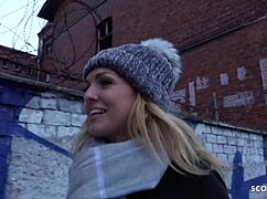 German Scout - Student Amelie Fucked for Cash After Street Casting in Lingerie