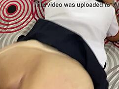 huy hijastra, esas bragas te quedan ricas... voy a clavarte la verga al coño?