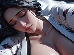 死神卯之花烈抓住你但允许POV射在她巨大乳房上