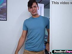 I’m wondering if I can sneak another fuck with my shaved stepmom.