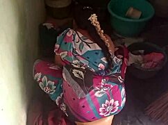 hey aunty, why wash that sexy dress in the bathroom like this?