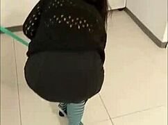 Can You Handle Spying On This Busty Stepmother?