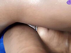 Sensational babe moans loudly as i pound her deep