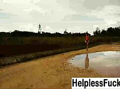 helpless teen michelle martinez endures rough handling