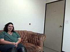 mia marks navigates a casting interview, highlighting her bbw deepthroat abilities