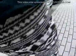 norwegian legging fetish outdoors, what do you think?