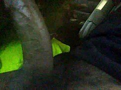 Hey, this amateur deepthroats a massive black cock outdoors in hardcore action! 😈🍆