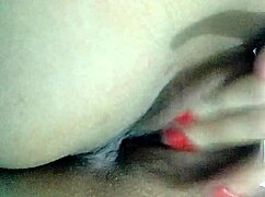 Wife Feels Intense Pleasure While Masturbating Alone