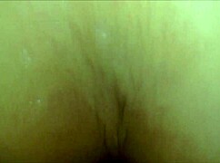 the hot brunette gets her ass fucked hard in this casual scene