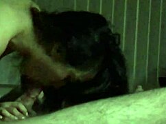 Busty Asian Woman Delivers Intense Blowjob With Her Big Tits