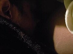 A couple enjoys their time together