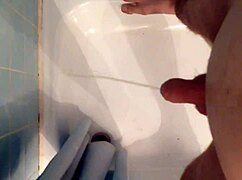 Wow! Pissing in the Shower for 15 Minutes!