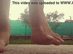 Exposed soles