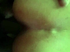 Practicing doggy style position again in the bedroom