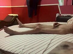 watch this couple masturbating front and back in amateur video