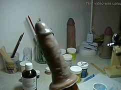 Detailed Painting of Prosthetic Penis
