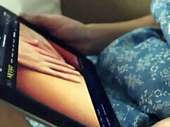 sybil a slowly undresses and gropes herself 😏