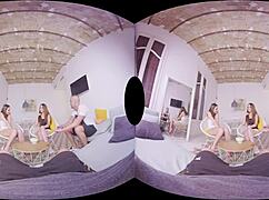 Virtualrealporn com - Eastern sex, she moans during 3d encounters.