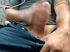 Solo Boy Strokes Himself Wild Again!