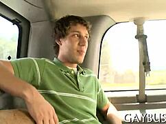 Gay Fellow Enjoys Adult Entertainment