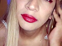 Hey, check this gorgeous made-up travesti beauty!