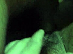 Amateur couple in crossdressing engages in detailed sexual activities, exploring each other's bodies passionately.