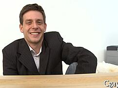 built gay porn stars engage in provocative hardcore action