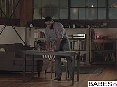 Fallen model kassondra raine with stallion in babes - black is better