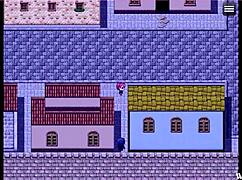 Hentai anime with a knightess called Rebecca in an RPG game.
