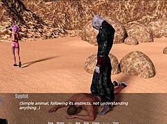 Walkthrough of the adult game Through spacetime 47