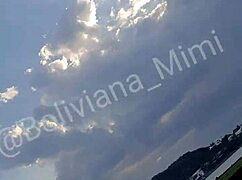 showing shaved pussy to guys in the public park