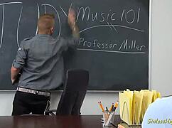 Slutty seduces teacher