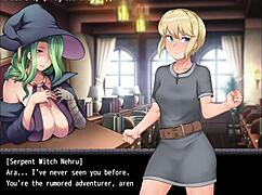 blonde explores monster-filled cave for lost items