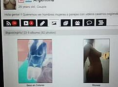 Is this hot cum tribute for bigcockgirl123's monster cock?