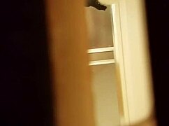 I spied on the prostitute shaving her hairy pussy in the hidden spot.