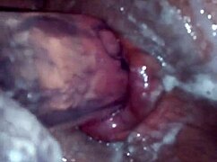 i wish this was real cum dripping from my hole after anal