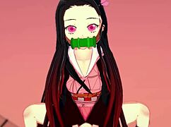 纯情nezuko酱传教士狗爬怪兽巨屌