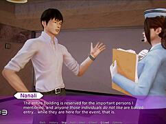 what's up with those big tits and ass in academy?