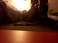 Big Ass Brown Chick Sucking Then Getting Banged At Home 😍