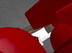 hey, this demon is hardcore fucking his rich femboy, deepthroat and missionary rough stuff, ends with a creampie...