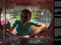 hey, check out Big Apple Small Gesture Episode 19 in 3D cartoon sex!