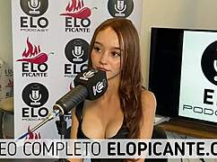 Nikki on the Elo podcast, discussing oral sex