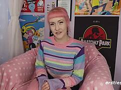 Sexy Evie Indulges In Detailed Double Penetration Masturbation With Toys