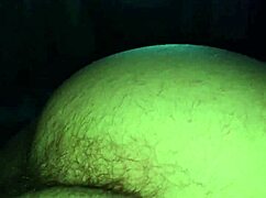 The British gay boy moans while getting spanked in secret