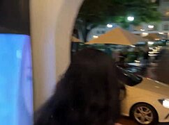 Public Blowjob In Restaurant!