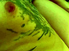 i caught my colombian hermanastra naked washing clothes and got so horny