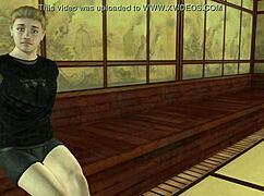 I watch the 3D animated gay sex of the prince of desert in french