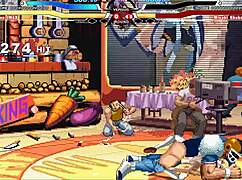 In this hentai battle, does Brian conquer Shokuhou's cartoon sex and cumshot?